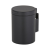 Poubelle murale Geesa Hotel 17.5x24x23cm 3L noir mat SW772551