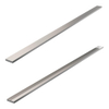 Brauer Grille de pose de carreaux - 140x7x6.8cm - flasque de sol - réversible - inox SW17973