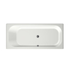 Xenz Aruba Baignoire - 180x80x48 - vidange Centrale - acrylique - blanc mat SW103117