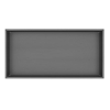 Best Design Moya niche murale encastrée 30,5x61x7cm Gunmetal SW767418