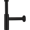 Hansgrohe Universeel Flowstar S Premium siphon à godets design 5/4 avec tube mural avec rosace noir mat SW297538