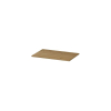 INK Topdeck Wastafelblad - 70x45x2cm - tbv onderkast - MDF - Fineer Natur SW493507