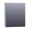 BRAUER Impress Deluxe armoire de toilette – 59 x 70 x 15 cm – LED directe – ouverture à gauche – Gris mat SW371819