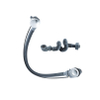 FugaFlow Eccelente Acces Ensemble de vidage de baignoire - commande rotative - allongé - chrome SW1451399