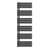 Belrad Handdoekradiator - links - aansluiting/comb - 1600X500mm- Zwart SW1152684