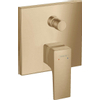 Hansgrohe Metropol 1 greeps badmengkraan - afbouwdeel - met rechte greep en zekerheidsco - met - geborsteld brons SW358694