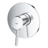 GROHE Concetto Partie de finition pour robinet de douche encastrable sans inverseur Chrome SW236910