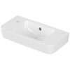 Villeroy & Boch O.novo lave-mains 50x25cm - avec 1 trou de robinetterie sans trop-plein blanc SW448493