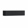 H&R Badmeubelen Juice Wastafelonderkast - 180x45x40cm - afgeronde hoeken - 3D-front - 2 lades - geïntegreerde greep - antraciet mat SW1259504