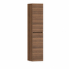 HR badmeubelen Colonne haute - 35x35x170cm - 2 portes - ouverture à droite - sans poignées - noyer SW531828