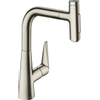 Hansgrohe Talis Select M51 M5117-H220 1-greeps keukenmengkraan - uittrekbare vuistdouche - rvs look SW529002