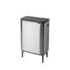 Brabantia Bo Touch Bin Hi Afvalemmer - 60 liter - kunststof binnenemmer - matt steel fingerprint proof SW1117303