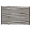 Differnz devon tapis de bain 100% coton gris blanc 50 x 80 cm SW705369