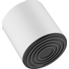 Hansgrohe Pulsify douche de tête - 10.5cm - 1 jet - green - blanc mat SW651361