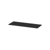 INK Topdeck Wastafelblad - 120x45x2cm - tbv onderkast - MDF lak - Mat zwart SW207444