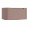 H&R Badmeubelen Juice Wastafelonderkast - 80x45x40cm - afgeronde hoeken - 1 lade - geïntegreerde greep - strawberry SW1259149