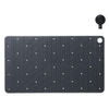Sealskin Ribb Badmat - 40x70cm - Antislip - inclusief - zwarte haak - Antraciet SW1421060