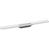 Hansgrohe RainDrain Flex Caniveau de douche - 80cm - raccourcissable - montage mural - blanc mat SW1590404