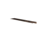 Hotbath &MORE Planchet - 60cm - inclusief bevestigings rails - 2 uitsparingen - voor zeepdispenser of beker - tuscan bronze (brons) SW1246153
