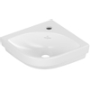 Villeroy & Boch Subway 3.0 hoekfontein - 32cm - 1 kraangat - zonder overloop CeramicPlus - Stone White (mat wit) SW641531