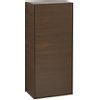 Villeroy & Boch Finion zijkast 1 deur 41.8x93.6x27cm links walnoot SW106686 Villeroy & Boch Finion zijkast 1 deur 41.8x93.6x27cm links walnoot SW106686