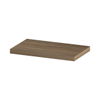 INK 35d étagère murale - 60x35x3.5cm - bord avant chanfreiné - pour niche - MFC Chêne pur SW477225
