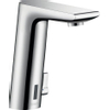 Hansgrohe Metris S Elektr wastafelmengkraan - met temp.greep en batterij - hoogglans chroom 0450572