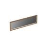 Forzalaqua Reno 2.0 miroir 160x50cm Rectangulaire sans éclairage avec cadre Chêne massif Castle Brown SW492607