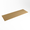 Mondiaz TOP 46 Plan sous vasque - 140x46x0.9cm - compatible comme plan de meuble - solid surface - Oro SW1018222