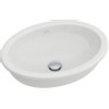 Villeroy en Boch Loop en Friends inbouwwastafel 57x40.5cm met overloop zonder kraangat ceramic+ wit 0109039 Villeroy en Boch Loop en Friends inbouwwastafel 57x40.5cm met overloop zonder kraangat ceramic+ wit 0109039