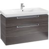 Villeroy & boch Subway 2.0 wastafelonderkast 98.7x59x44.9cm Oak graphite SW118771 Villeroy & boch Subway 2.0 wastafelonderkast 98.7x59x44.9cm Oak graphite SW118771