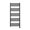 Crosswater MPRO Radiateur sèche-serviettes électrique - 115x50cm - 400 Watt - noir mat SW670262