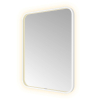 Hotbath &MORE Spiegel - 60x80cm - direct en indirect LED - spiegelverwarming - color changing - dimbaar - met afstandsbediening - mat wit SW1246101