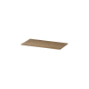 INK Topdeck Wastafelblad - 90x45x2cm - tbv onderkast - MDF - Fineer Ash grey SW493652