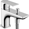 Hansgrohe Rebris e 1 greeps bad- en douchemengkraan Monotrou - met 2 flow rates - hoogglans chroom SW803057