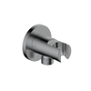 Adema Calypte Coude pour flexible de douche avec rosace ronde Gunmetal SW542646