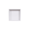 Zeza Arte Niche encastrée - 30x30x10cm - solid surface - blanc mat SW1472199