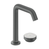 Hansgrohe Tecturis S wastafelkraan - model 150 - coolstart - brushed black chrome (zwart) SW1566502
