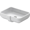 Duravit Happy d.2 lavabo encastré 48x38,5 cm blanc Gliss SW278372