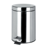 Geesa Hotel Poubelle à pédale autoportante 5 litres Chrome GA56532
