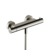 Hotbath Ace Douchemengkraan - thermostatisch - opbouw - doucheslang - geborsteld chroom SW1117579