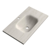 BRAUER Dune Medium Wastafel - 80cm - 1 wasbak - 1 kraangat - sintered stone - Ivory Travertin SW1477945