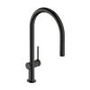 Hansgrohe Talis M54 ééngreeps keukenmengkraan 210 met uittrekbare uitloop Brushed Black Chrome SW1567365