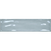 Terravito Corvato wandtegel - 7.5x30cm - 8.5mm - Rechthoek - Overig - glans blauw SW1595616