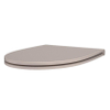 QeramiQ Élan Abattant de toilette - fermeture amortie - déclipsable - fin - rose mat SW1467746
