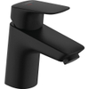 Hansgrohe Logis Eengreeps wastafelmengkraan - 70 - coolstart - met PopUp - trekwaste - mat zwart SW918326