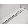 Easy Drain Compact 50 zero douchegoot enkele plaat met zijuitloop 6x110cm RVS 2302602