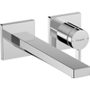 Hansgrohe Tecturis E Eengreeps wastafelkraan - inbouw - voor wandmontage - met uitloop 22 - 5 cm - hoogglans chroom SW918386
