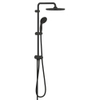 Grohe Vitalio Start Shower System Douche pluie - 250 flex - robinet inverseur - pommeau de douche 2 jets - douchette 1 jet - Noir mat - DESTOCKAGE OUT12542