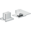 Hansgrohe Metropol 2-gats badrandcombinatie - hoogglans chroom SW99893